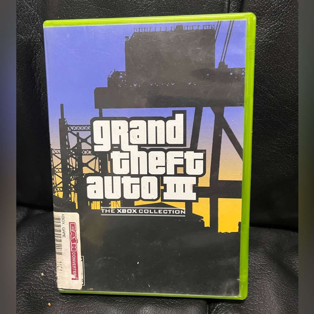Grand Theft Auto III for Xbox original